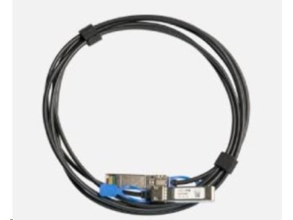 MikroTik XS+DA0001, Direct Attach Cable, SFP/SFP+/SFP28, 1/10/25G, 1m