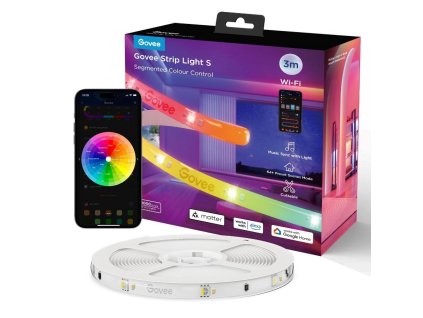 Govee WiFi RGBICW Smart PRO LED pásek 3m Matter - extra odolný