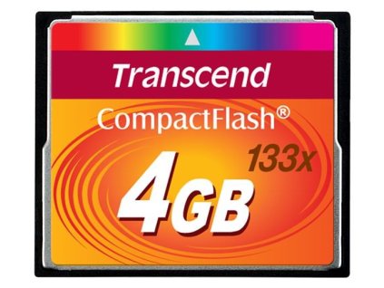 TRANSCEND Compact Flash 4GB (133x)