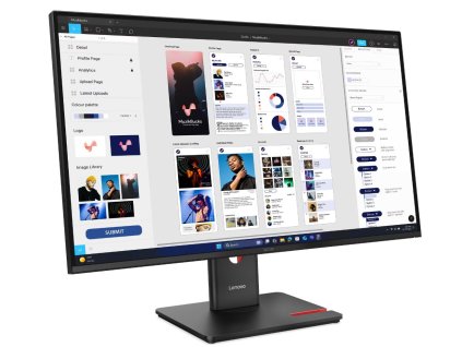 Lenovo ThinkVision/T32UD-40/31,5''/IPS/4K UHD/60Hz/4ms/Černá/3R