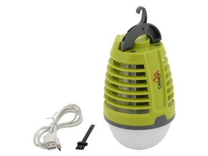 LED svítilna Cattara PEAR nabíjecí + lapač hmyzu