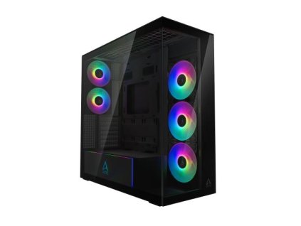 ARCTIC case Xtender Tower, mirror window, black