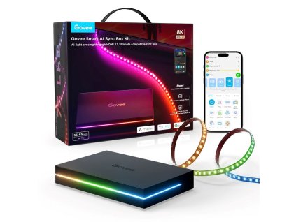 Govee AI Sync Box 2 Smart TV RGBICW podsvětlení 55-65"