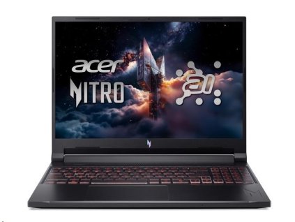 ACER NTB Nitro V 16 AI (ANV16-42-R6KN),R7 260,16"WQXGA,32GB,1TB SSD,RTX 5060,W11H,Black