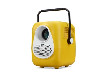 AOpen Projektor QF23s Smart LED,FHD,250 ANSI,1000:1,30000h,HDMI,USB,Repro,Wifi,Yellow