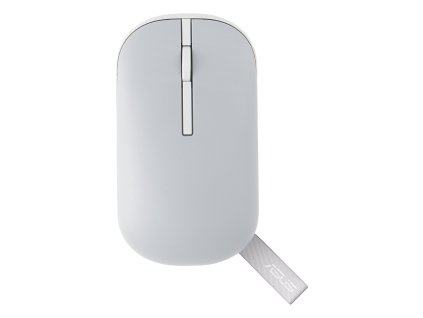 ASUS Marshmallow MD100 Lite/Cestovní/Optická/1 600 DPI/USB+BT/Šedá