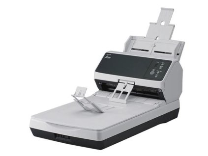 Ricoh fi-8250, A4, color, duplex, 100ipm v barvě 300dpi, ADF 100 + A4 ploché lože (flatbed), USB 3.2 + RJ-45, ultrazvuk