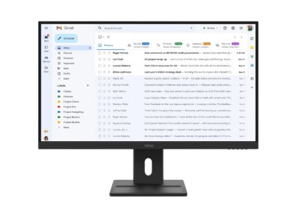 Lenovo LCD E27-40 27" IPS/16:9/1920x1080/6ms/300cd/m2/1500:1/HDMI/DP/VGA/Repro/Pivot/Height Adj./Tilt/Swivel/VESA/černá