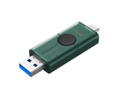 KINGSTON 128GB DataTraveler Duo dual USB-A + USB-C Gen2