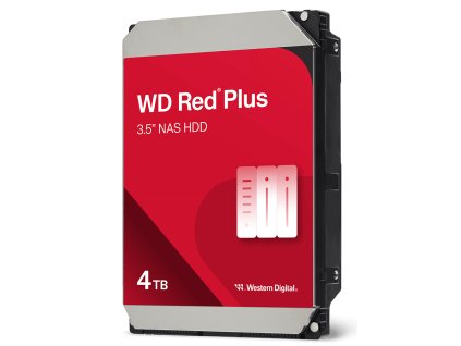 WD RED PLUS NAS WD40EFZZ 4TB SATAIII/600 128MB cache CMR