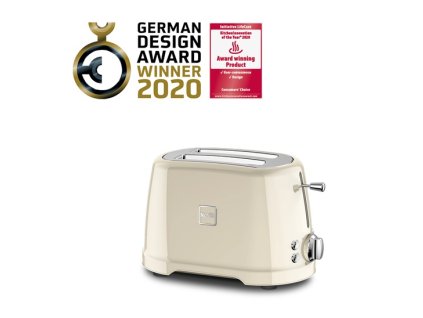 NOVIS Toaster T2 - krémová