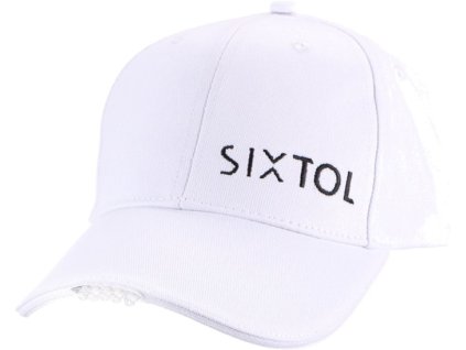 Sixtol Kšiltovka s LED světlem , bílá