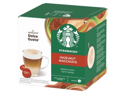 STARBUCKS Hazelnut Macchiato DG 12 kap