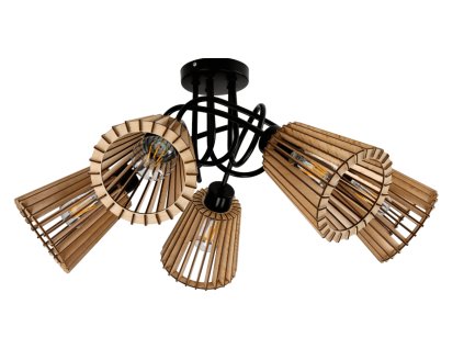 LED stropní svítidlo LOFT - 5xE27 - LUCA04