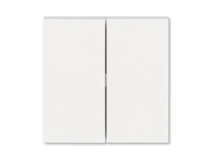 ABB LEVIT Ovladač 3559H-A00652 68 spínače kolébkového dělený, perleťová/ledová bílá