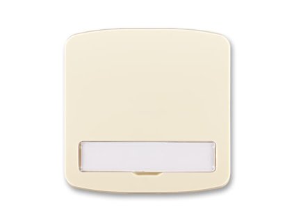 ABB TANGO Ovladač 3558A-A00620 C spínače jednoduchý, s popisovým polem, slonová kost