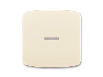 ABB TANGO Ovladač 3558A-A653 C spínače jednoduchý, s průzorem, slonová kost