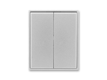 ABB TIME Ovladač 3558E-A00652 08 spínače dělený, titanová