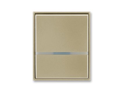 ABB TIME Ovladač 3558E-A00653 33 spínače jednoduchý, s průzorem, šampaňská