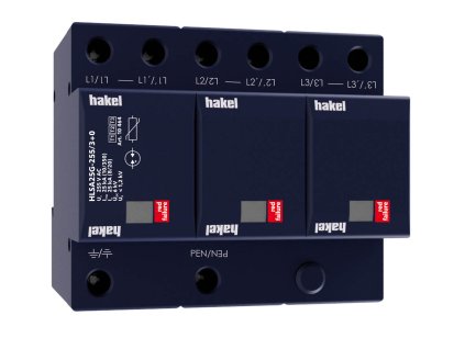 HAKEL Svodič I+II HLSA25G-255/3+0 bleskových proudů a přepětí