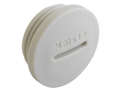 AGRO Záslepka 8855.32 M32 x 1,5 závitová kruhová plast šedá