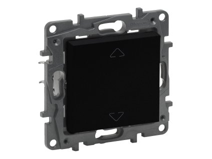 LEGRAND Tlačítko NILOÉ STEP 863543 žaluzií černá