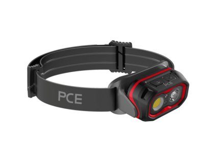 PCE Svítilna LED S800, 2000mAh, 5 - 800lm, USB-C čelovka