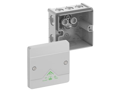 SPELSBERG Krabice ABOX 025-L rozbočovací 87x87x52 IK07 IP66 šedá