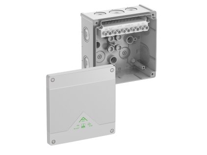 SPELSBERG Krabice Abox 100-10² rozbočovací 152x152x80 IK07 IP66 šedá