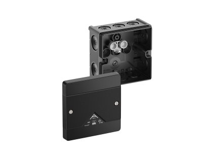 SPELSBERG Krabice Abox 040-L/sw rozbočovací 102x102x57 IK07 IP66 černá