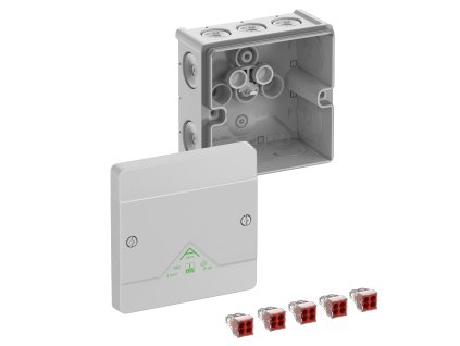 SPELSBERG Krabice Abox 040-4² rozbočovací 102x102x57 IK07 IP66 šedá