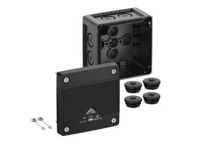 SPELSBERG Krabice ABOX Pro 025-L/sw NEW 2,5 mm² IP66/IP67/IP69 IK09 rozbočovací bezhalogenová