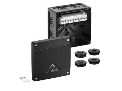 SPELSBERG Krabice ABOX Pro 060-6/sw NEW 6,0 mm² IP66/IP67/IP69 IK09 rozbočovací bezhalogenová