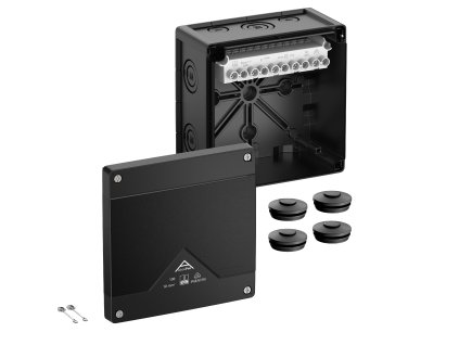 SPELSBERG Krabice ABOX Pro 100-10/sw NEW 10,0 mm² IP66/IP67/IP69 IK09 rozbočovací bezhalogenová