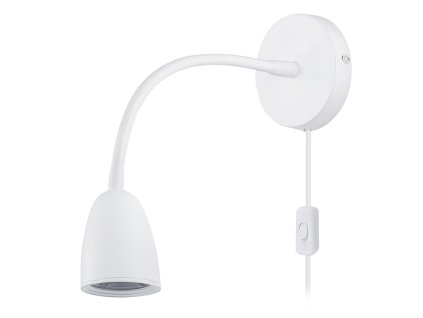 Solight LED nástěnná lampička, stmívatelná, 4W, 280lm, 3000K, bílá