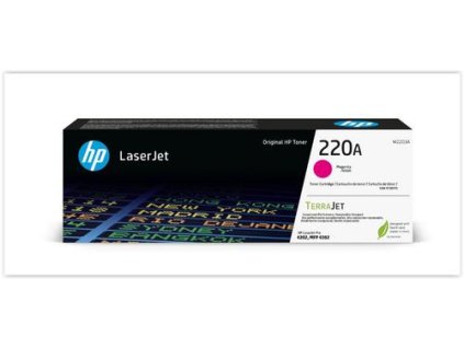 HP W2203A originální toner purpurový č.220A malý cca 1800 str. (magenta, pro HP CLJ Pro 4202, 4302)