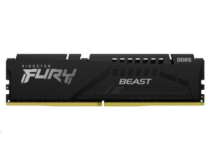 KINGSTON DIMM DDR5 32GB 5200MT/s CL40 FURY Beast Černá