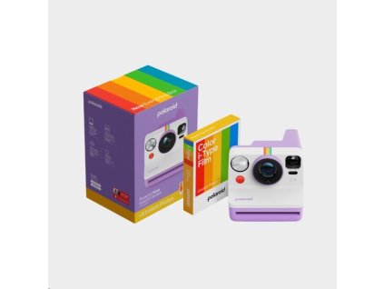 Polaroid Now Gen 3 Purple bundle with Color Film (8 photos)