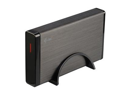 i-tec MYSAFE Advanced BLACK 3,5'' USB 3.0 Aluminium