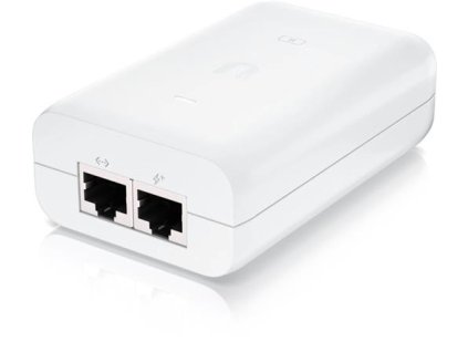 Ubiquiti U-PoE+ - Gigabitový PoE injektor 48V/0,65A (30W)