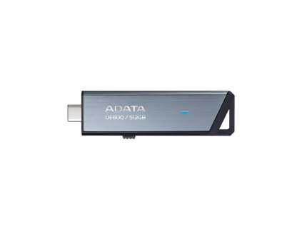 ADATA Flash Disk 512GB UE800, USB 3.2 USB-C, Elite drive, šedá