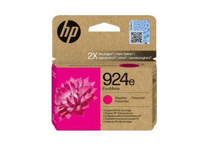 HP 924e EvoMore Magenta Original Ink Cartridge (800 pages)