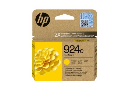 HP 924e EvoMore Yellow Original Ink Cartridge (800 pages)