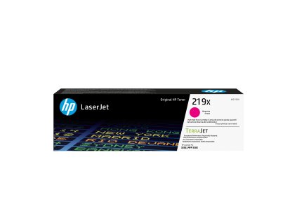 HP 219X High Yield Magenta Original LaserJet Toner Cartridge (2,500 pages)