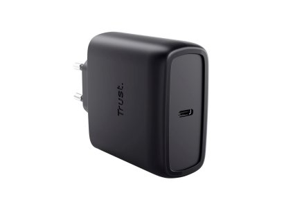 TRUST GaN Nabíječka MAXO 65W, USB-C, černá