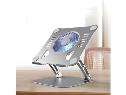 WG - Chladící podložka pro notebook, 15,6", stříbrná