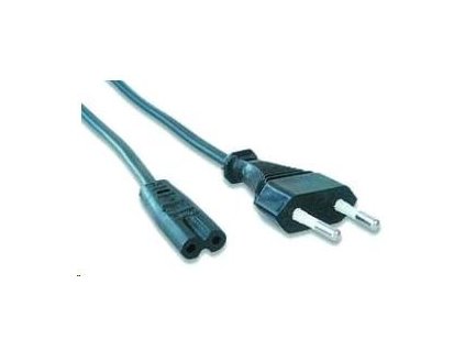 GEMBIRD Kabel napájecí 230V 1,8m (2-pin C7 konektor "flexošňůra")