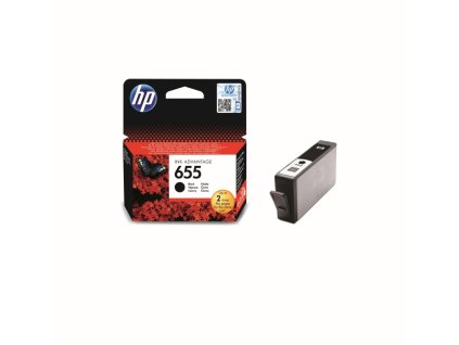 Inkoust HP Ink No 655 černá, CZ109AE