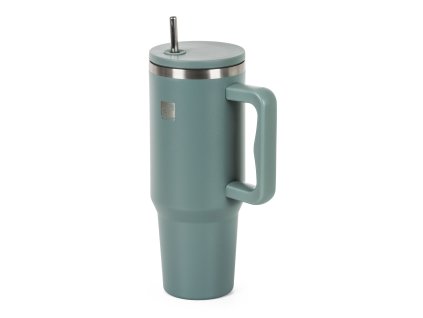 Termohrnek G21 FlowCup 1200 ml - eukalyptově zelený