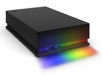 SEAGATE HDD 8TB FIRECUDA GAMING HUB, USB 3.2 Gen1 Typ-C/A